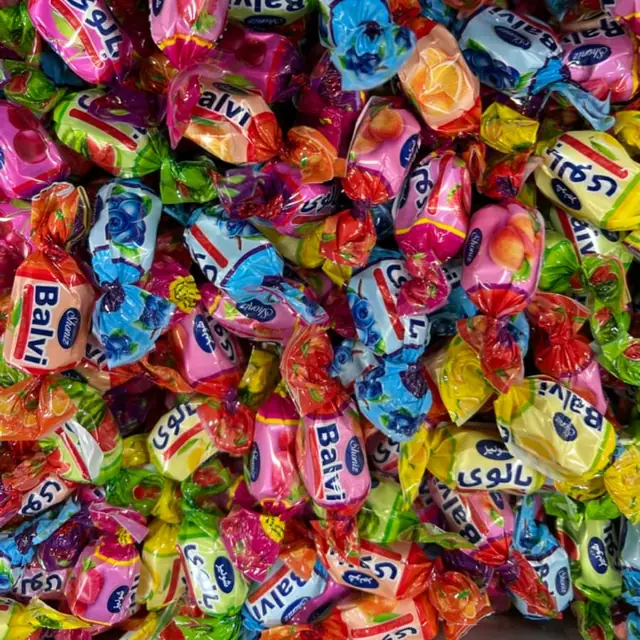 Balvi assorted candies, حلوى بالفي مشكلة