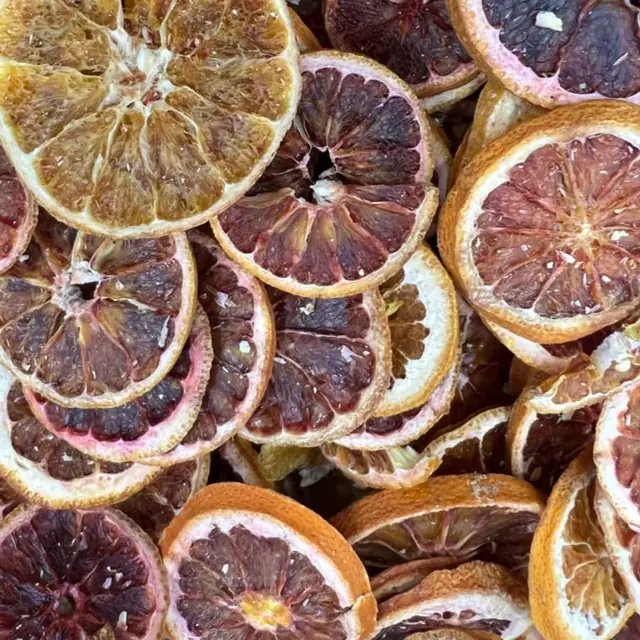 Dried orange slices, شرائح البرتقال المجففة