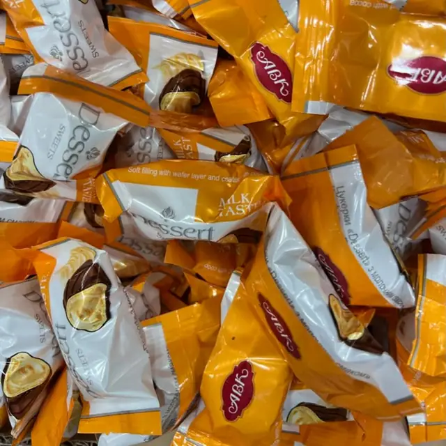 Foil wrapped chocolates, شوكولاتة ملفوفة