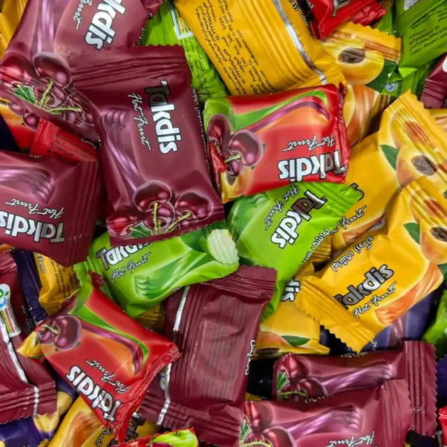 Fruit chews, حلوى الفواكه