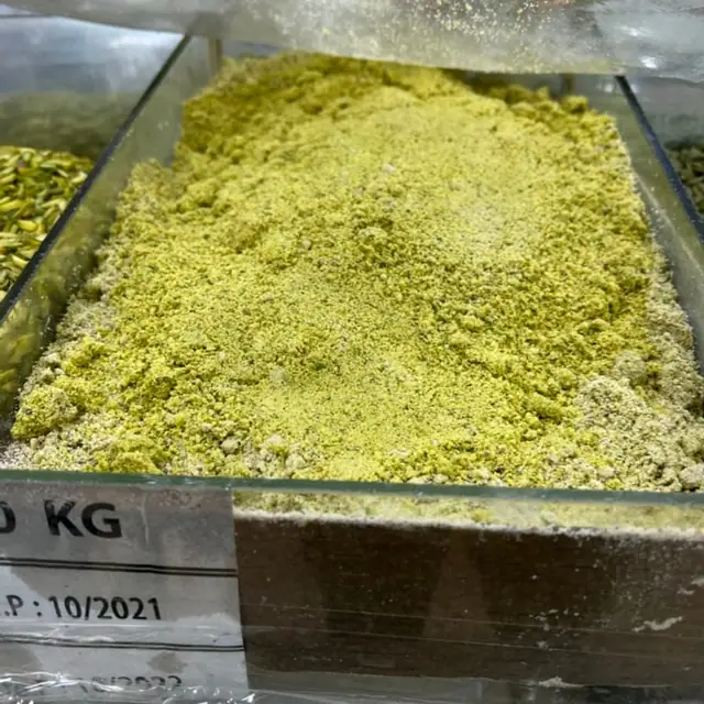 Ground pistachio, فستق مطحون