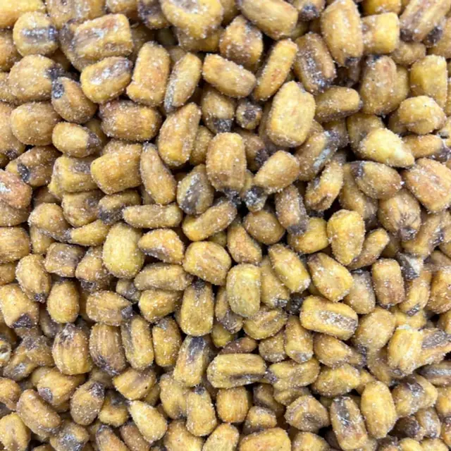 Roasted corn nuts, ذرة محمصة