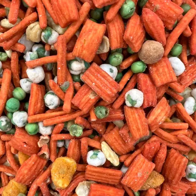 Spiced snack mix, خلطة مقرمشة